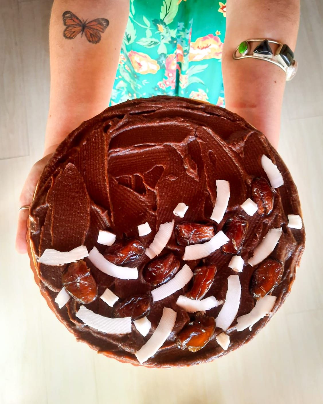 Torta de Coco c/ Tâmaras